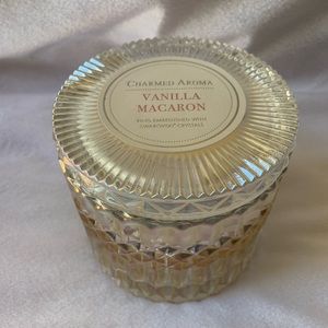 Charmed Aroma Vanilla Macaron Candle No Jewelry